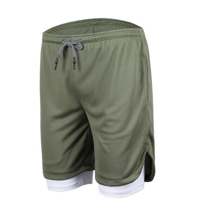 Men's Gym Fitness Bodybuilding Jogging Sport Shorts Casual Pants With Secure Pockets For Enhanced Convenience