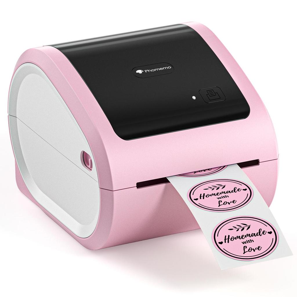 Phomemo Express Printer: Portable Wireless Thermal Label Maker, Inkless and Mobile Phone Compatible.