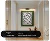 LED Bathroom Mirror & Bedside Lamp - Rotatable Mirror Lighting for Makeup & Art