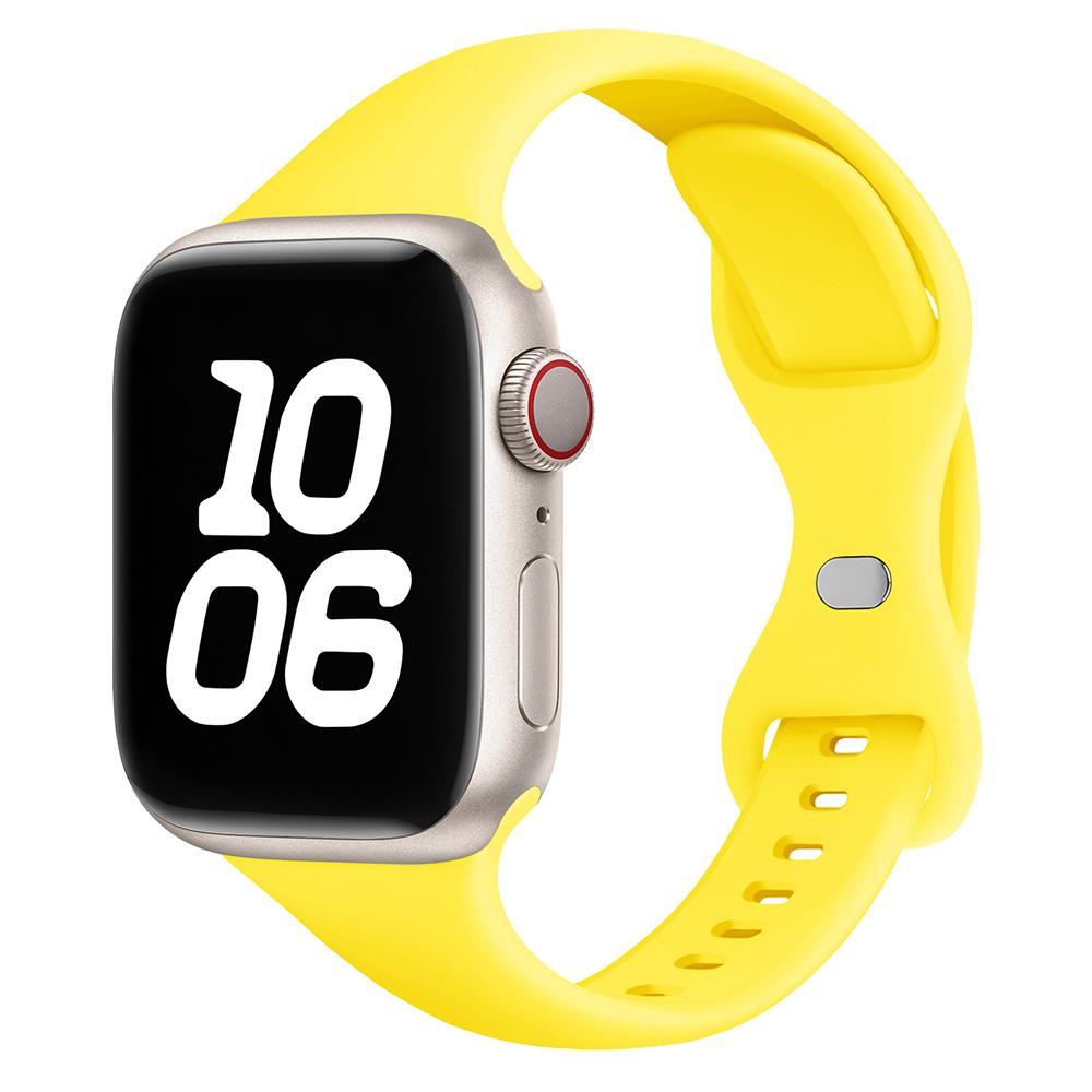 Slim Silicone band For apple watch 11 10 46mm Ultra 3-2 49mm series 9-8-7 41mm 45mm 44mm sport bracelet iwatch 4 6 5 SE 3 Strap