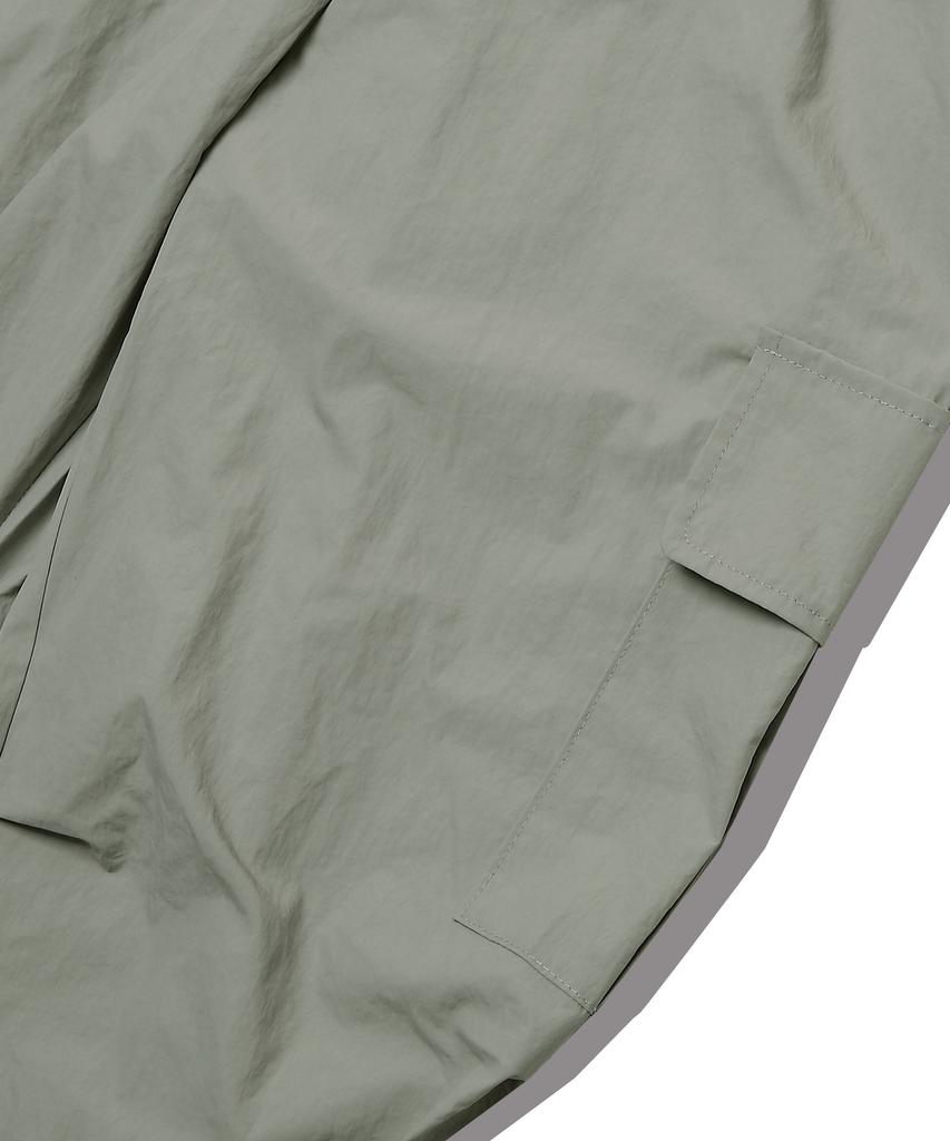 UNION BALANT Nylon Stopper Pants Light Gray