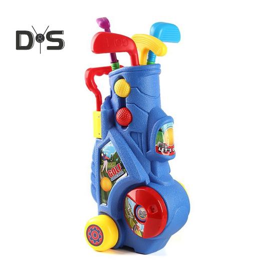 

Детский набор для гольфа с коврикомИгрушки для гольфа в помещении и на открытом воздухе для мальчиков и девочек от 3 до 8 летРазвивает координацию движений рук и глазУверенностьПереносная тележкаКлюшкиФлаги 1 Set