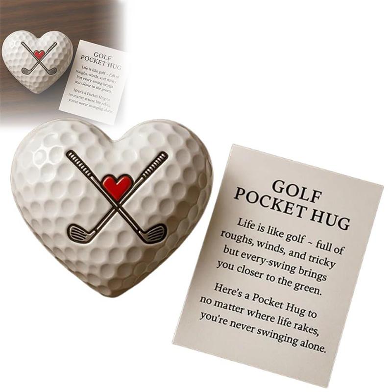 

Golf Pocket Hug, Inspirational Golf Gift With Encouraging Message Card, Small Gift For Golf Lovers, Thoughtful Golf Present