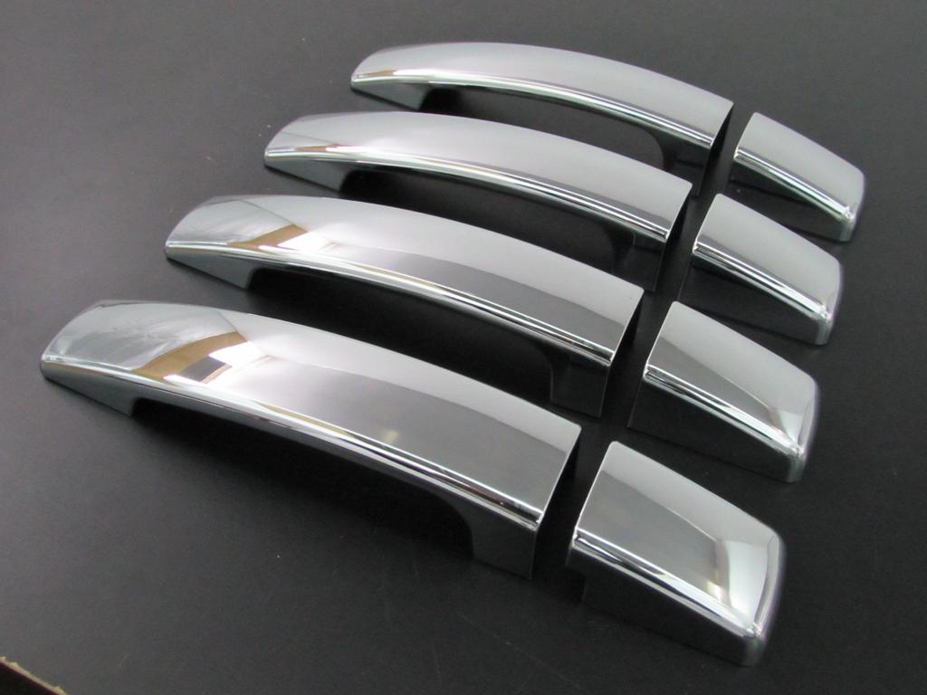 BRIGHTZ Chrome Door Handle for Discovery 3 III and Land Rover 11305 Covers/Knobs (LA40A, LA44, LA40) [DHC-NOBU-213]