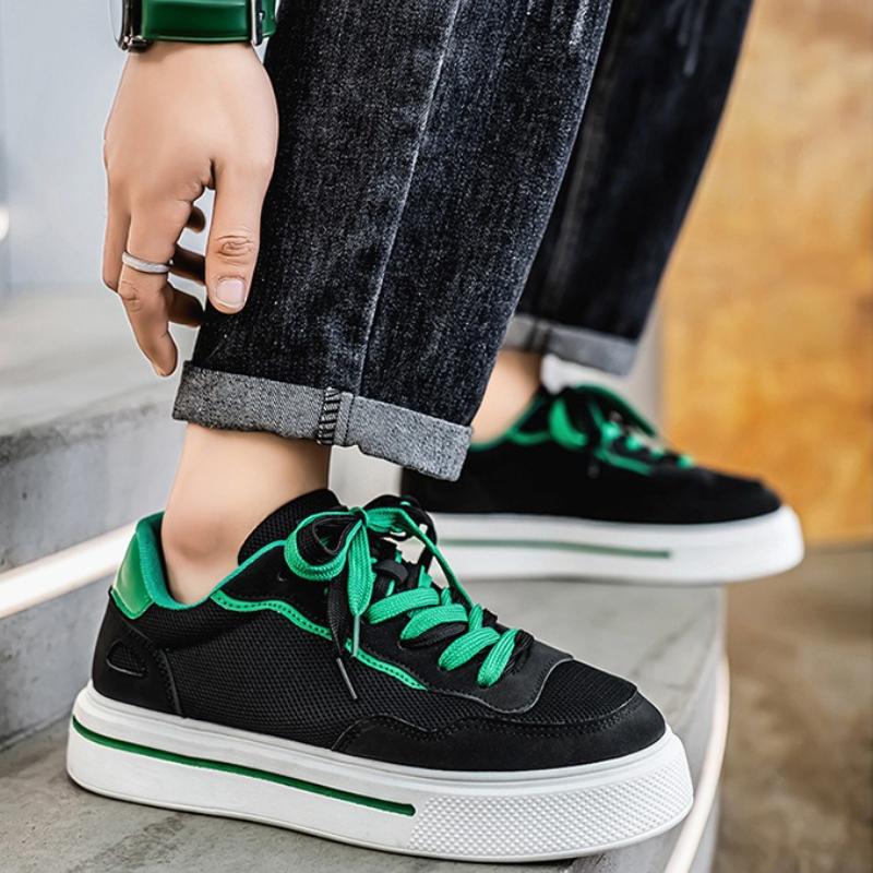 2025 Designer Men's Sneakers New Mesh Breathable Skateboard Shoes Outdoor Soft Bottom Non-slip Running Shoes Zapatos Para Hombre