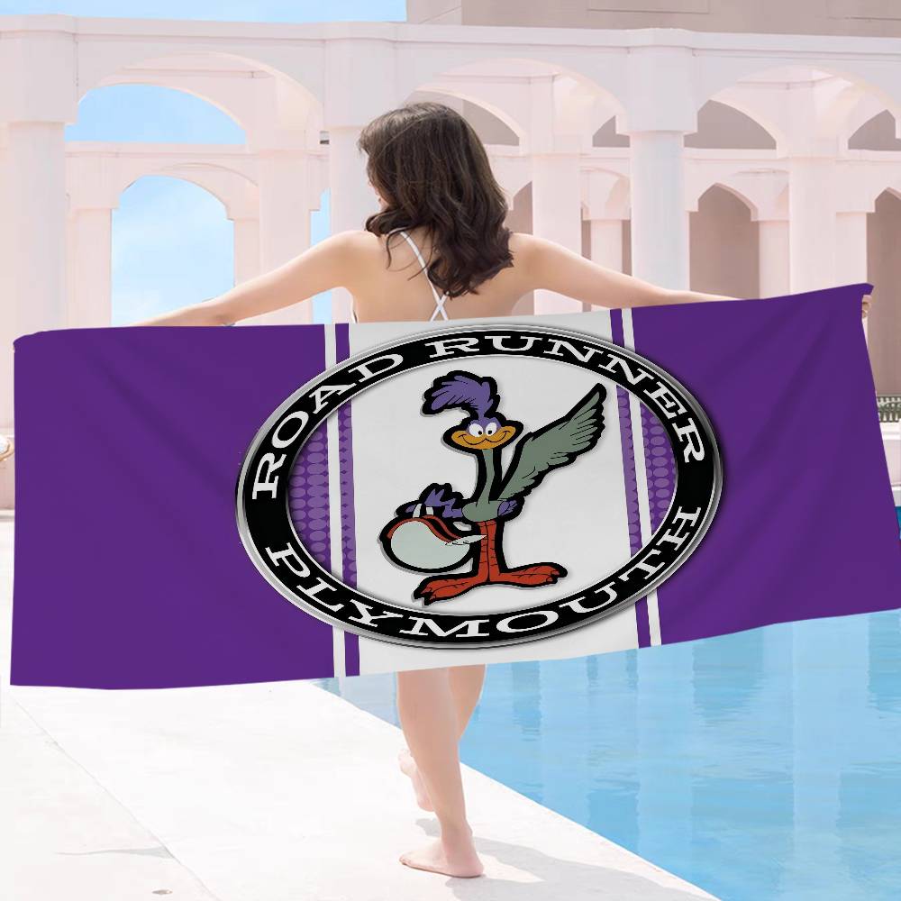 Road Plymouth Runner Microfiber Beach Towel Absorbent Quick Dry Soft Yoga Swimming Resort Mountain Climbing Towel