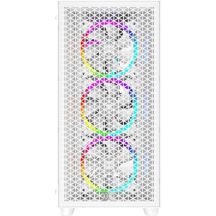 Boîtier PC - XIGMATEK - Gaming G Pro Arctic (Blanc) - Moyen tour - Format E-ATX - 4x120mm LED A-RGB