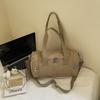 Waterproof Travel Bag Women's Shoulder Bag Solid Color Large Capacity Crossbody Bag