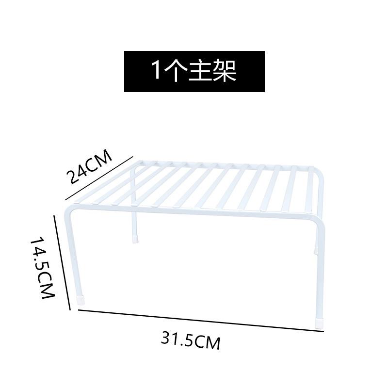 Кухонная полка выдвижная настольная полка для кастрюль расширяемая для хранения посуды в шкафу настольная многоуровневая полка 2080₽