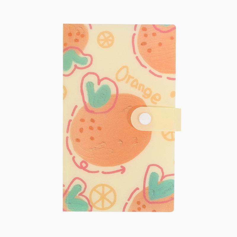 3-Inch Photo Picture Albums Cute Fruits Card Holder 120/240 Slots Card Display Kpop Albums for Photos Idol Photocard Holde