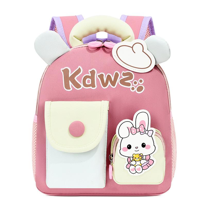 Dinosaur Cartoon Kindergarten School Bag Girl Backpack Children School Bag