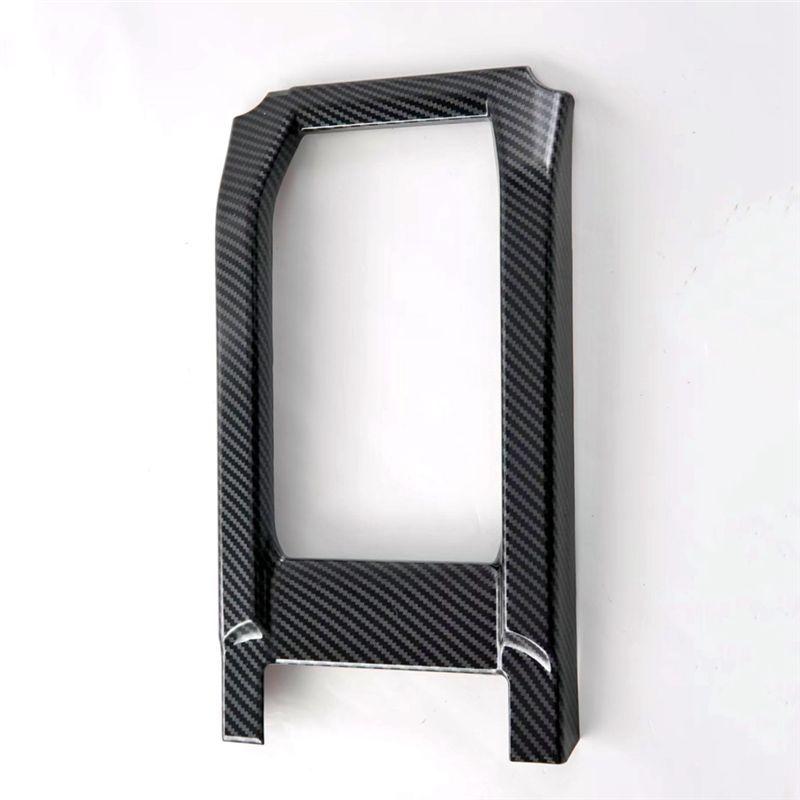 For Toyota Yaris Cross 2024 RHD Carbon Fiber Center Console Water Cup Holder Cover Trim Interior Replacement