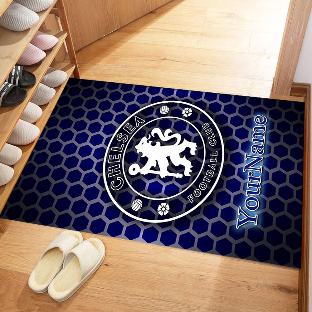 Chelsea Customizable Name Area Rug Design for Entryway Dining Room Balcony Dormitory Anti-slip Rug Office home decor