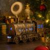 Train-Shaped Humidifier and Aroma Diffuser with Colorful Lights, Mist, Blue Light, No Remote Control