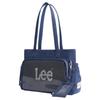 New Lee PVC Shoulder Bag Women's Dark Denim Blue/Light Denim Blue LE240111M