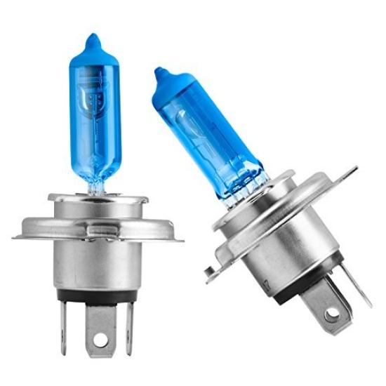 PIAA HZ301 H4 Halogen Bulbs 12V 60/55W 5000K Blue 2-Pack Vehicle Inspection