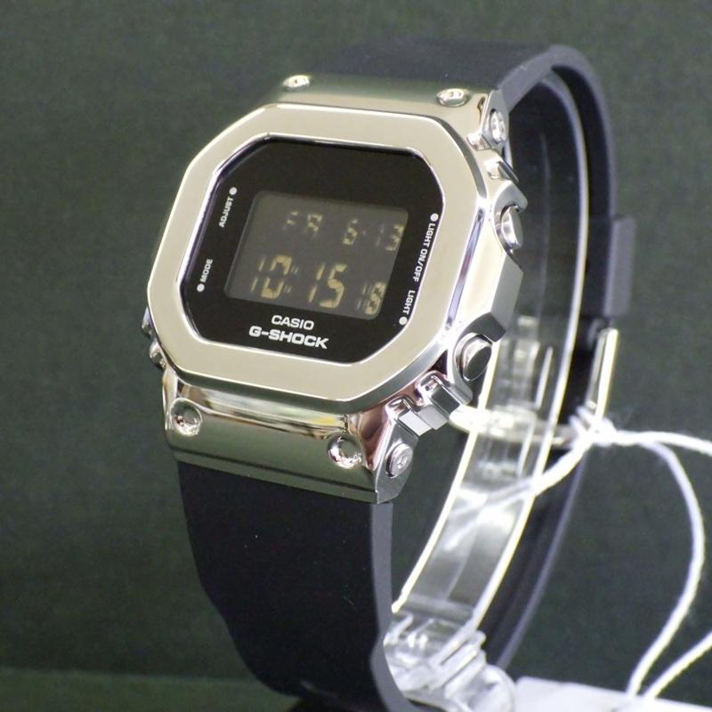 CASIO Metal Covered Silver Digital 20 ATM Water Resistant Shockproof Watch Special G-SHOCK GM-S5600U-1JF Women's