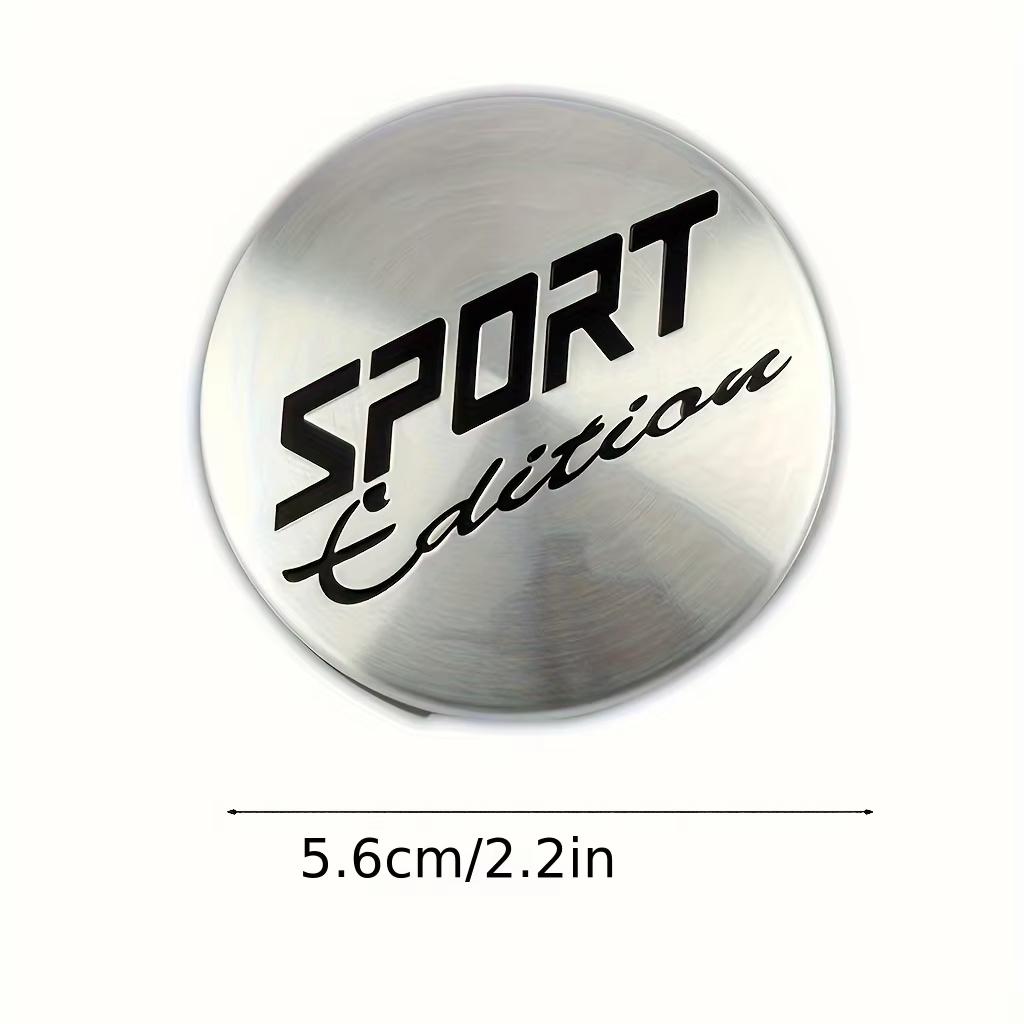4ks 56+60mm Univerzální Sportovní Odznak Krytka Středu Kola Auta Kryt Ráfku Znak Nálepky Auto Styling Doplňky