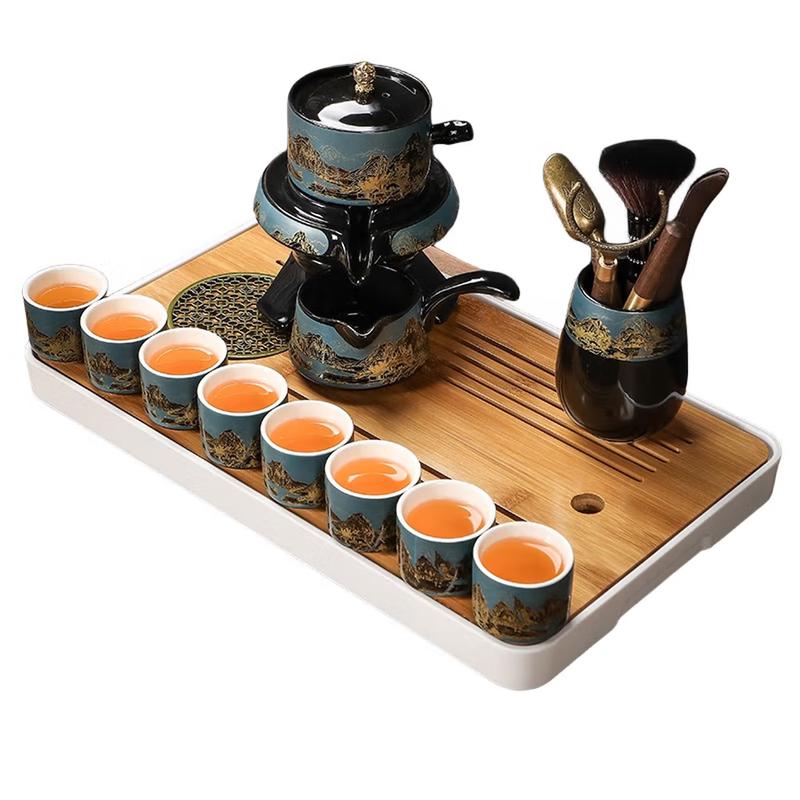 Qianli Jiangshan Ceramic Tea Set