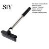 Horizontal Vertical Switch Brush Crevice with Extended Handle Universal Rotation Design Waist Friendly Cleaning Tool V-Shaped Dense Bristles Stubborn