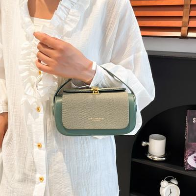 Feel Box Bag Women's New Trendy Versatile Single Shoulder Crossbody Cross Commuter Small Square Bag