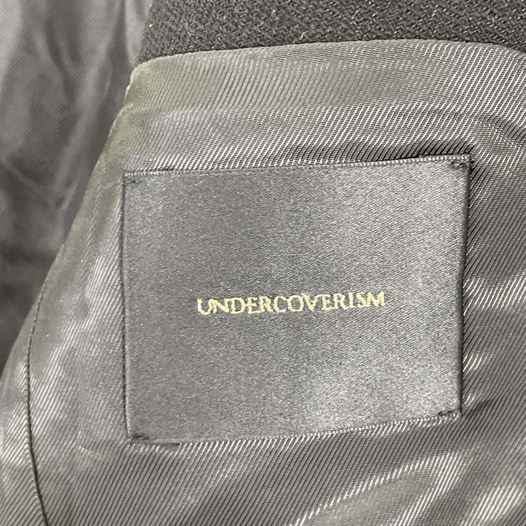 UNDERCOVER Navy N4105 Cotton Blend Layered Coat coat 1 NavyUsed