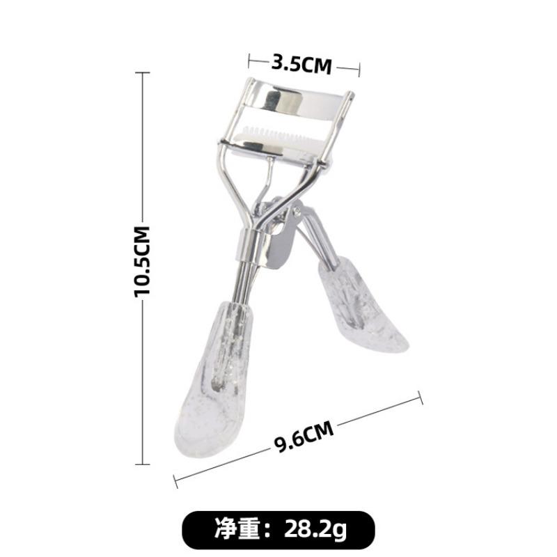 Premium Shiny Eyelash Curler - Provides Quick And Natural Curling, Long-Lasting Lift And Growth. Includes An Eyelash Curler And Makeup Tool