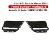 Pour Porsche 2018-2021 Macan 95B.2 Macan Grille de protection de pare-chocs avant gauche OE OE95B121333C1E0L droite OE95B121334C1E0R