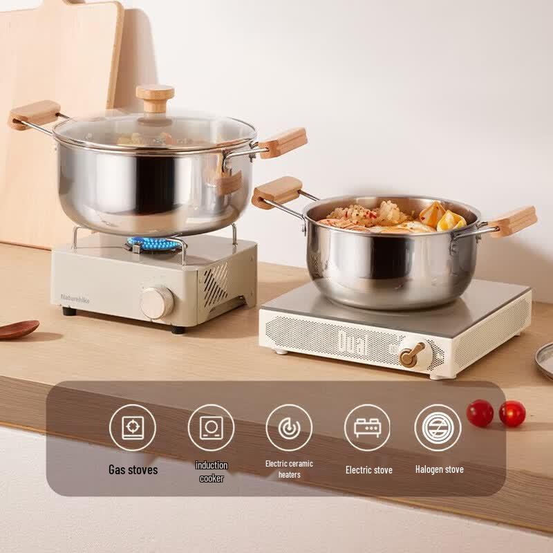 COOKER KING 20cm Tri-Ply Stainless Steel Soup Pot