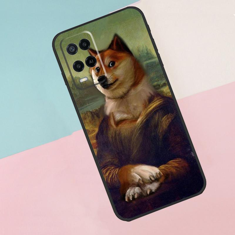Doge For Oppo A17 A77 A60 A74 A94 A54 A18 A38 A58 A78 A98 A40 A80 A16 A76 A96 A15 A57S Phone Case