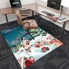 Christmas Elf Chair Mat - Anime Cartoon Design, Non-Slip Carpet for Office, Home Decor, Living Room, Bedroom, Game Room & Dormitory.R096