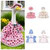 with Hat Goose Statue Skirt Hat Porch Goose Costume Lawn Goose Costume  Yard Statue