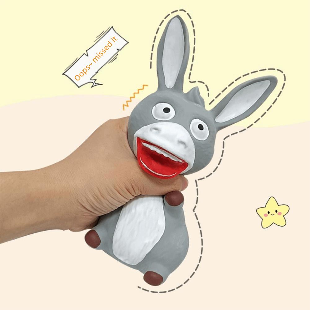 Indestructible Squeeze Toy Slow Rising Donkey Shape Squeeze Toy Stress Relief Toy Anti Stress