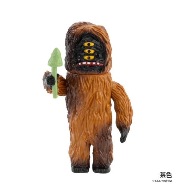 New Kenelephant Forest Three-Eyed Monster Bigwood Collectible Figure Decor Ornaments Model Toy Christmas Gifts