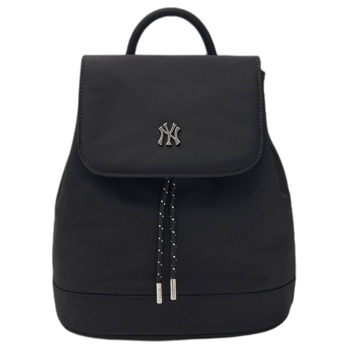 

MLB New York Yankees Fashion Casual Simple Versatile Nylon Backpack Unisex Backpack Black 3ABKS024N-50BKS Black