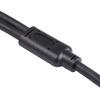  Cables Professional Durable Black Alloy Adapter Headphone Splitter Video Camera Accessories Converter Condenser Microphone