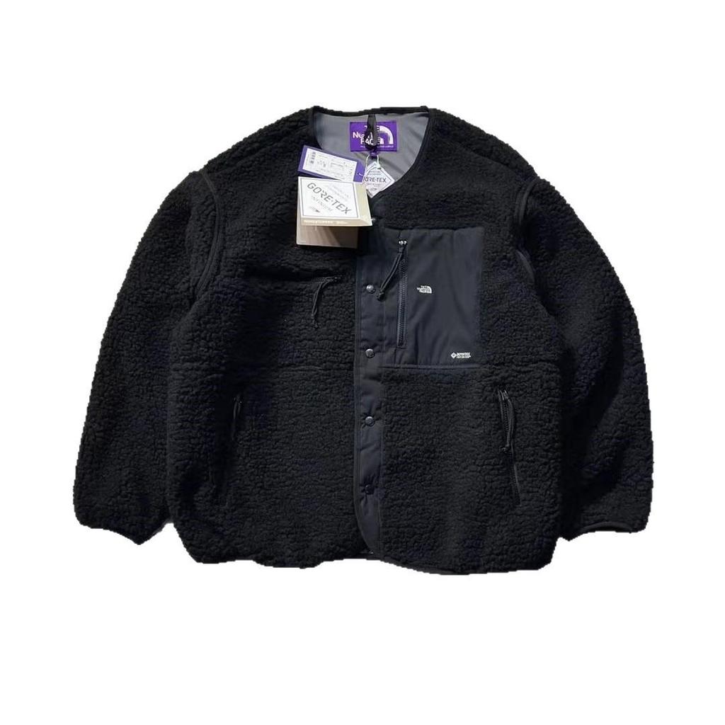 Beijia Purple Label Detachable Lambswool Jacket, Warm & Trendy American Retro Style.