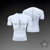 2026 Anime Graphic Compression Shirts for Men Athletic Quick Dry Tshirts Tees Tops Gym Workout Undershirts Short Sleeve Rash Guard