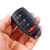 Klonujący brelok 433MHz 4 przyciski Wodoodporny Bezprzewodowy Klonujący Pilot do Bramy Garażowej Elektrycznej Rolety