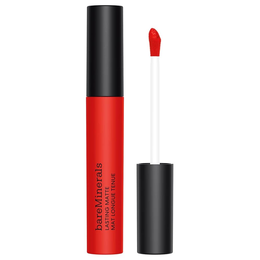 

bareMinerals bareMinerals Mineralist Matte Liquid Lip Color, Darling, Carmine Red, 3.5mL