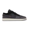 Men's Sneakers Nike Jordan 1 Low Craft Inside Out Black Black/Grey-Orange