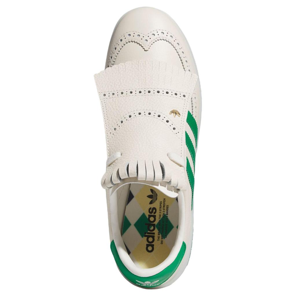 Adidas Coursecup Spikeless Golf Kritt Hvit Grønn Unisex Sneakers Krem Nesten-Gul IH8436