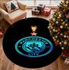 Manchester City FC Patroon Rond Kleed, Binnen/Buiten Mat, voor Picknick, Speelkamer, Slaapkamer, Kantoor, Woonkamer, Huisdecoratie Tapijt, Verjaardagscadeau