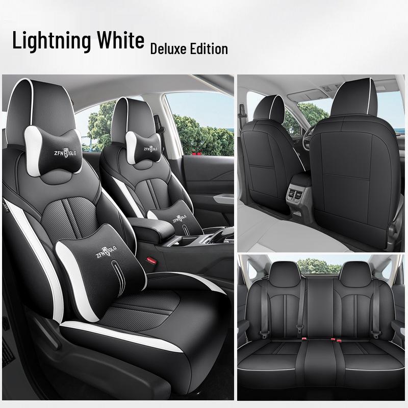 Universal Leather Seat Covers for Dongfeng Fengshen E70 - All-Season, Full Enclosure