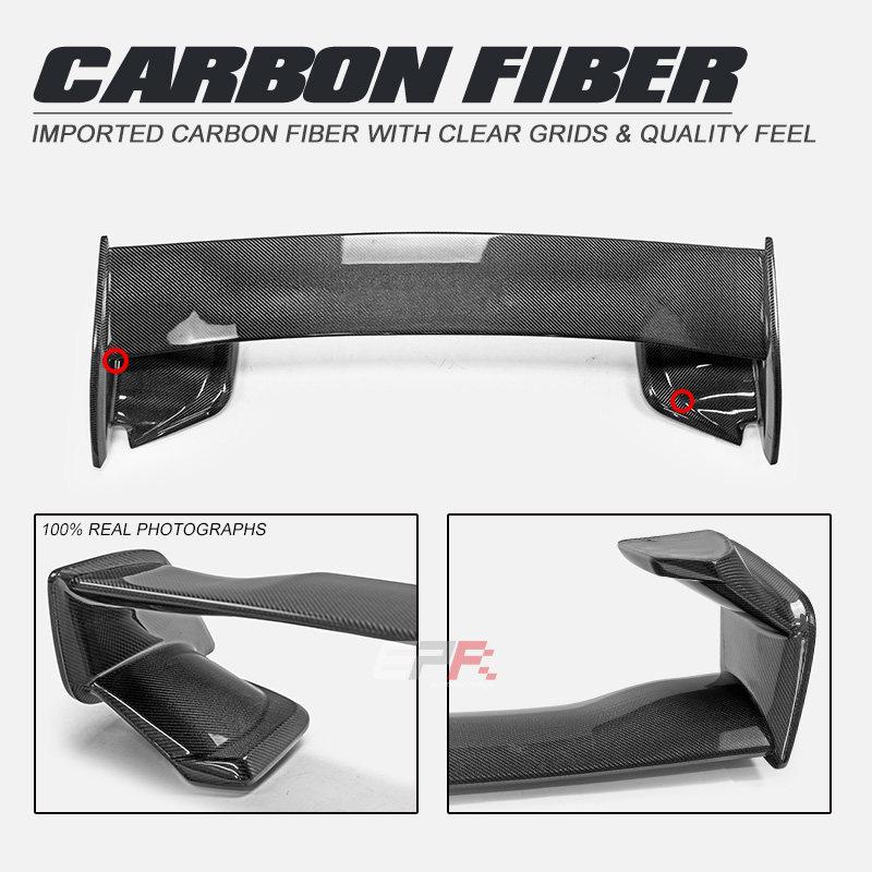 Carbon Fiber GT Rear Wing Spoiler Kit for Subaru WRX VBH