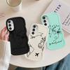 Soft Phone Cover Case for Samsung Galaxy A14 A11 A15 A52 A21s A12 A13 A16 A03 A05 A53 A33 A04 A23 A06 A22 My Travel Diary