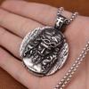 Stainless Steel Christian Jesus Cross Pendant Chain Trend Charm Crisscross Jesus Necklaces Men chains Jewelry Gift