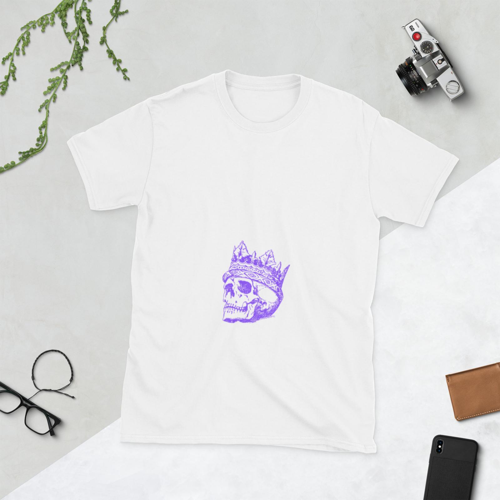 Short-Sleeve Unisex skull T-Shirt S