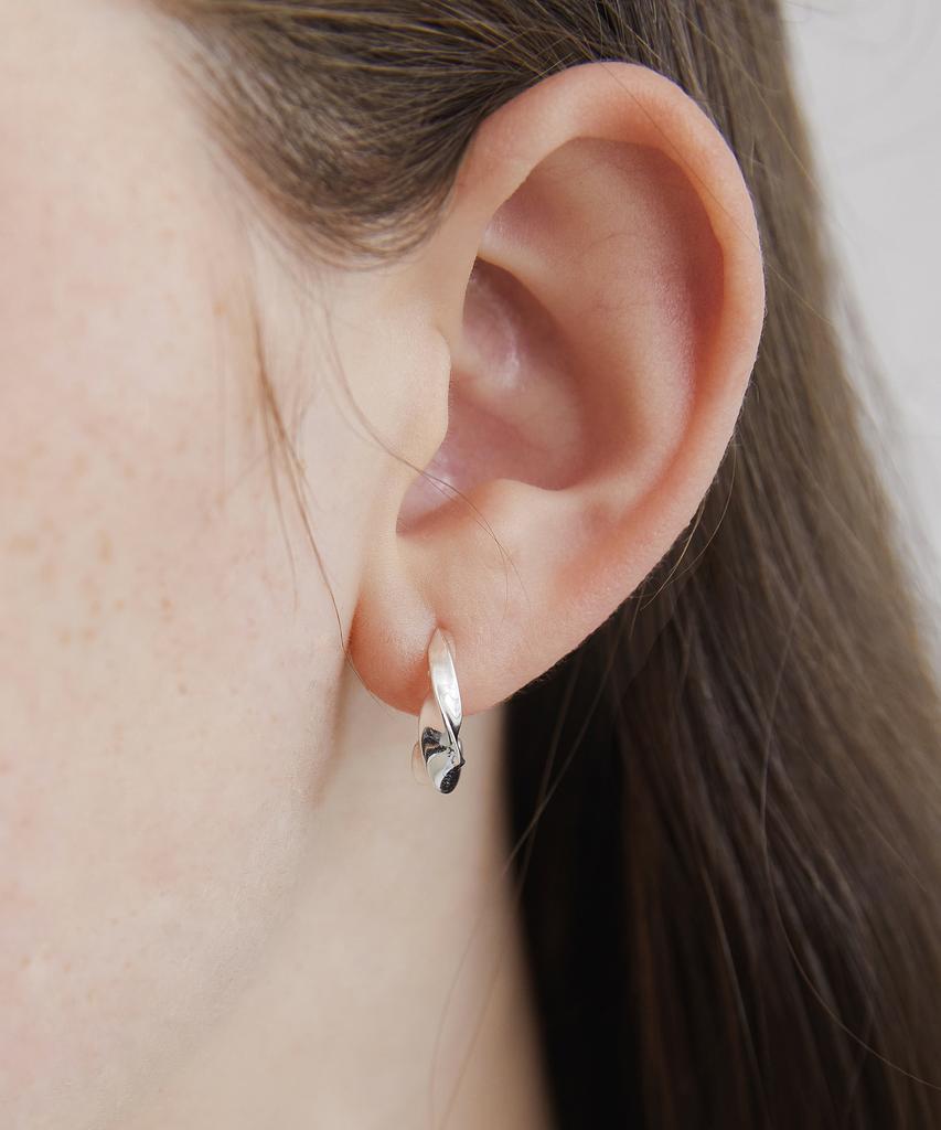 Tatiana Screw Hoop Earrings Ec3118