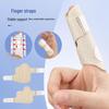 Correa de Soporte Ajustable para Pulgar y Cuatro Dedos - Funda Protectora de Férula para Dedo Autoadhesiva